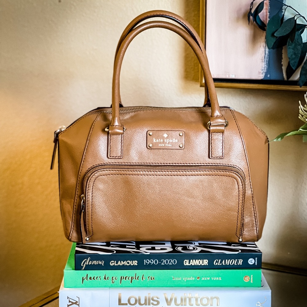 Tan Kate Spade bag